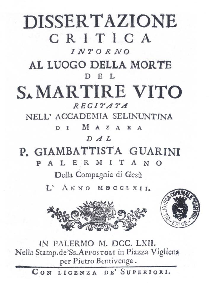 Oggi La Chiesa Ricorda E Celebra Santo Vito Il Santo Invocato Contro Il Morso Dei Cani Il Vomere