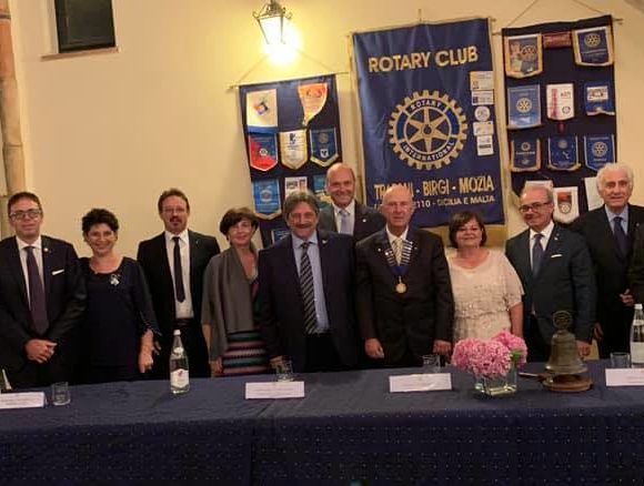 Angelo Tummarello è il nuovo presidente del Rotary Club Trapani Birgi Mozia. Subentra a Rita Scaringi