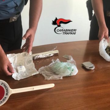 Castellammare del Golfo: arrestato dai Carabinieri 23enne per spaccio