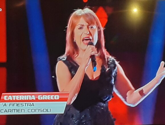 Un successo l’esibizione della trapanese Caterina Greco a “The Voice Senior” questa sera su Rai1