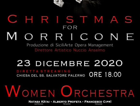 Oggi 23 dicembre “Christmas for Morricone “: la Women Orchestra in diretta streaming per uno speciale concerto di Natale