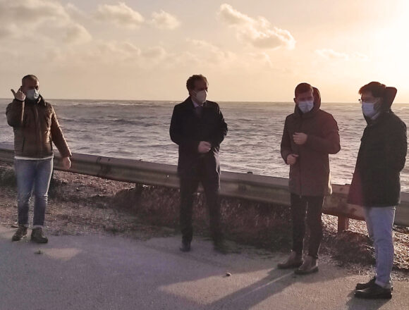 Il gruppo consiliare di Liberi chiede intervento urgente per la sicurezza del lungomare Florio