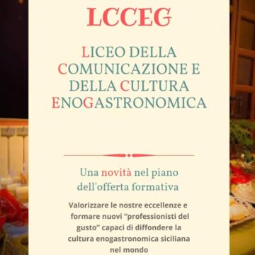 Erice, il primo Liceo della Comunicazione e della Cultura Enogastronomica assegnato all’Istituto “I. e V. Florio”