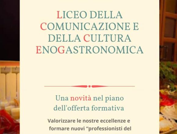 Erice, il primo Liceo della Comunicazione e della Cultura Enogastronomica assegnato all’Istituto “I. e V. Florio”