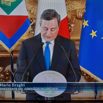 Draghi risponde positivamente all’appello del Presidente Mattarella e accetta con riserva l’incarico