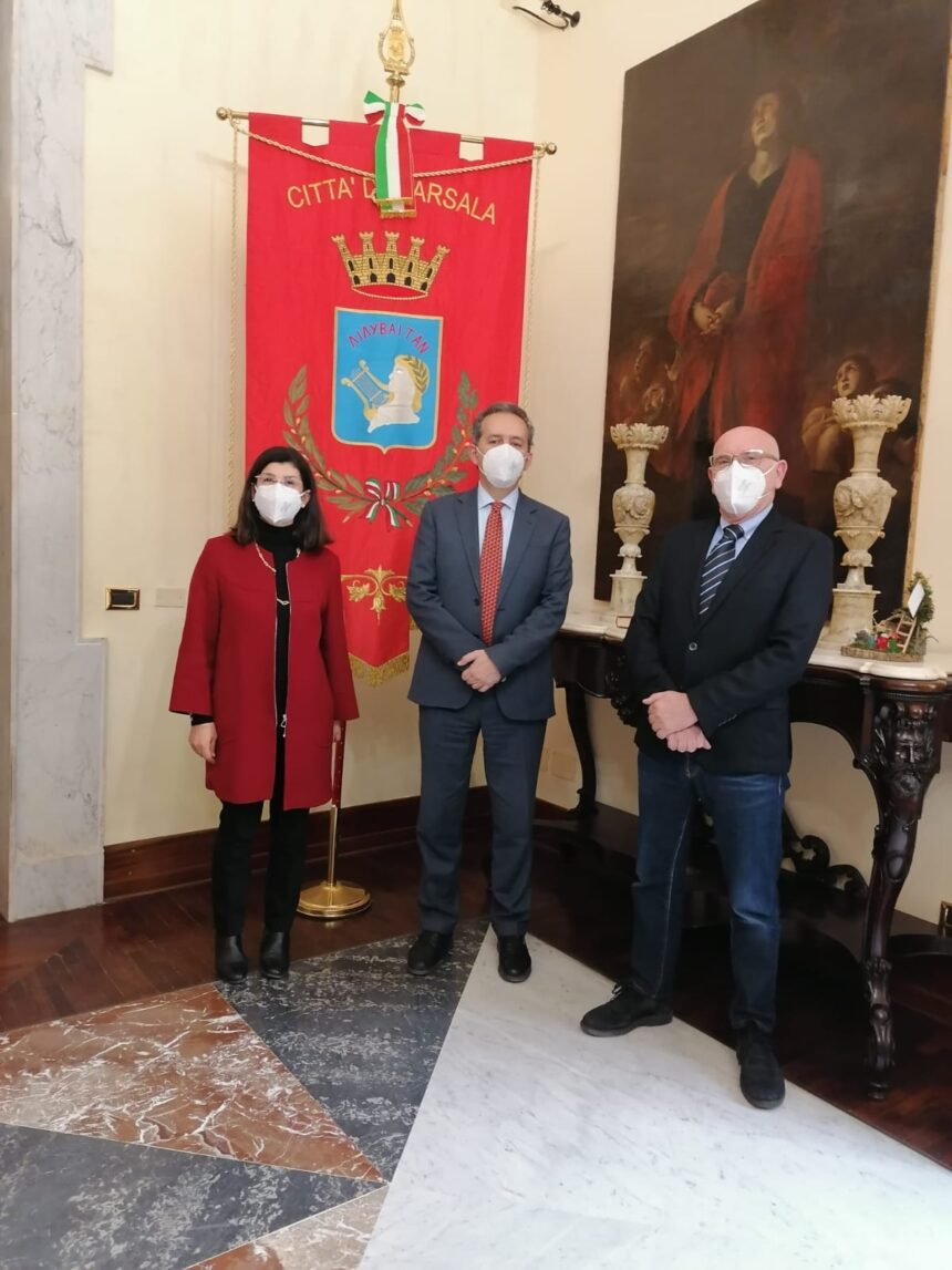 Il sindaco Grillo e l’assessore Galfano incontrano il neo direttore del Parco archeologico Lilibeo, Anna Maria Parrinello