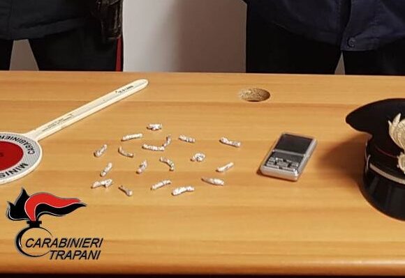 Trapani. Controlli antidroga dei Carabinieri: 3 arresti