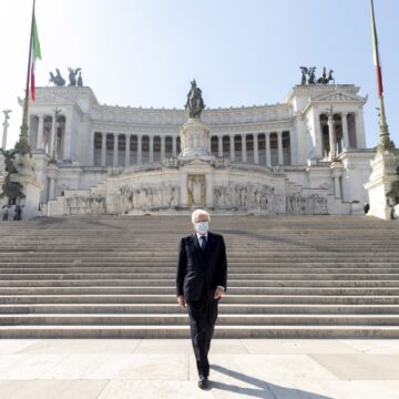 160°aniversario dell’Unità d’Italia, Mattarella:” Impegno comune condiviso, nel quadro del progetto europeo, per edificare un Paese più unito e solido”