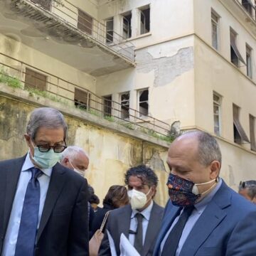 Trapani, Musumeci:”Sarà recuperato l’ex sanatorio La Russa” di Erice in abbandono e in rovina chiusa dal 1986