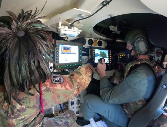 Il 6° Bersaglieri si addestra sul “Freccia”