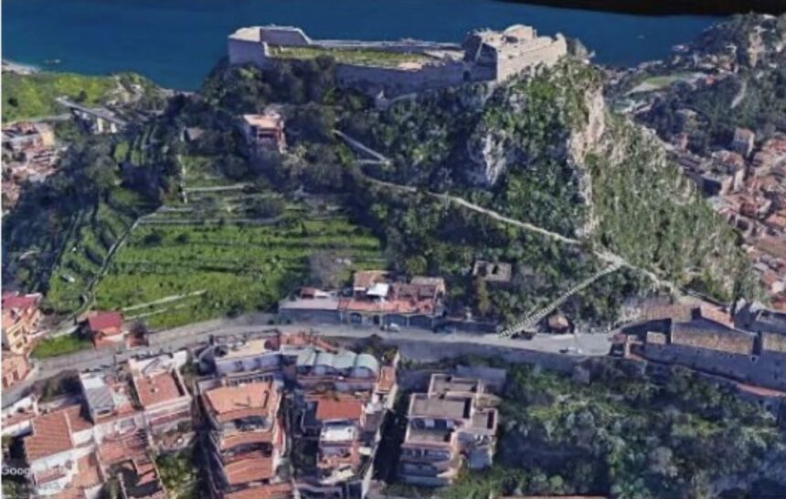 Dissesto idrogeologico: Taormina, al via i lavori sulla scalinata del castello di Monte Tauro