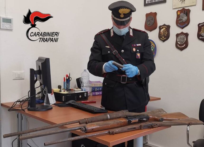 Pantelleria: controlli dei Carabinieri ai possessori di armi. 6 denunciati