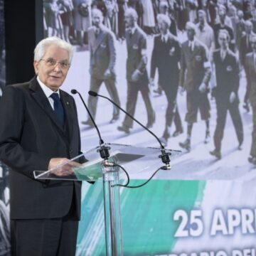 25 Aprile, al Quirinale Cerimonia per la celebrazione del 76° anniversario della Liberazione