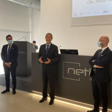 Musumeci in visita alla Netith: «Futuro della Sicilia è nell’innovazione e nel digitale»