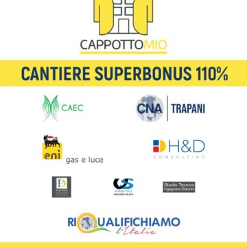 Superbonus 110%: venerdì 11 giugno l’inaugurazione di un importante cantiere in provincia di Trapani