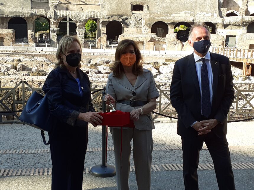 Casellati: “Colosseo emblema di Roma e simbolo di rinascita post Covid”