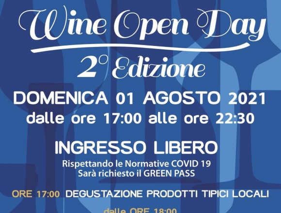 Wine Open Day alle Cantine Europa