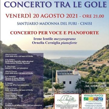 Cinisi, concerto tra le gole alle “Notti di BCsicilia”