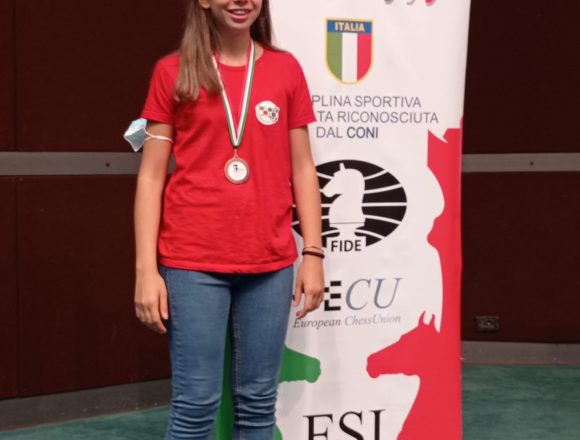 Scacchi: Federica Montalto 7ª ai Campionati Italiani Giovanili