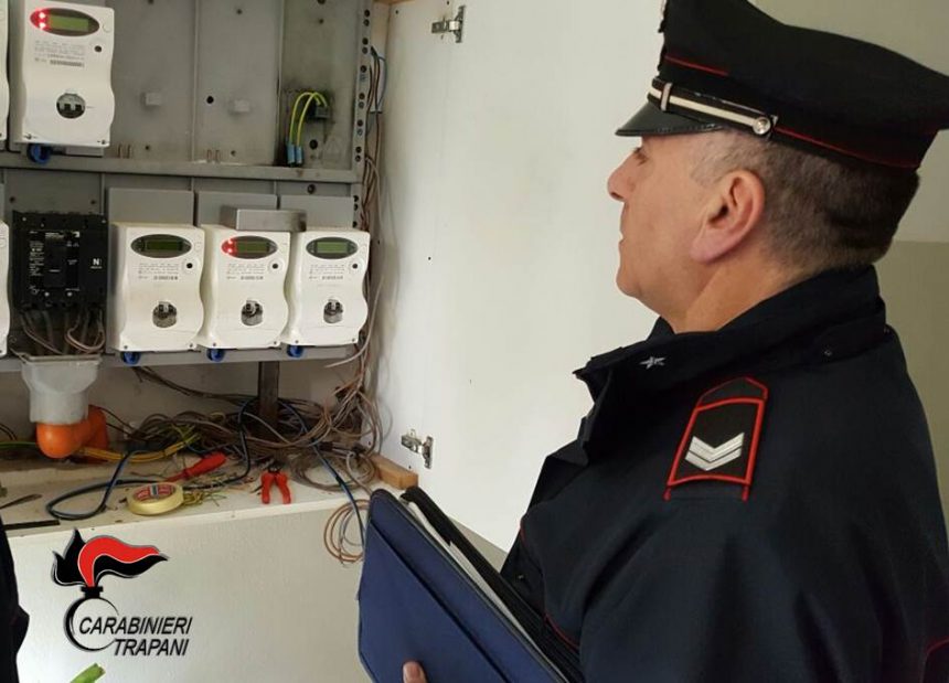 Furto di energia elettrica: 5 denunciati dai Carabinieri