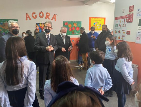 Scuola, Musumeci inaugura aula multisensoriale in Istituto di Giardini Naxos