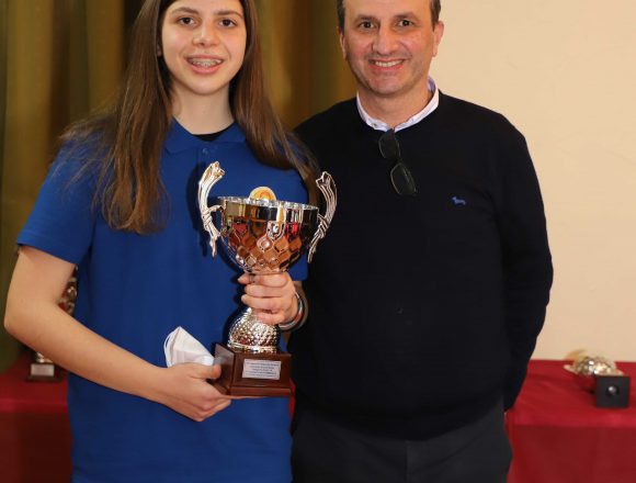 Scacchi. Federica Montalto si riconferma Campionessa regionale Under 16. Il fratello Davide 3° nell’Under 14