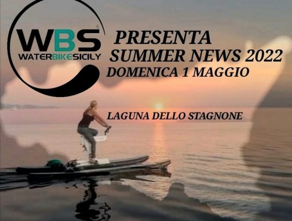 Allo Stagnone di Marsala arriva la Water Bike. L’inaugurazione il primo maggio