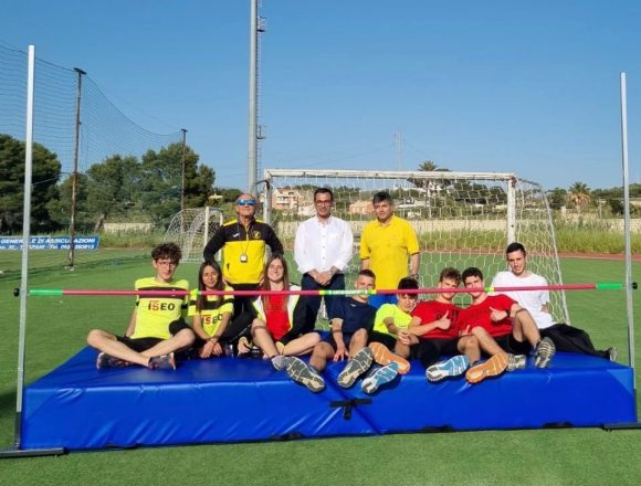 Paceco, torna il salto in alto: nuova attrezzatura al campo sportivo comunale