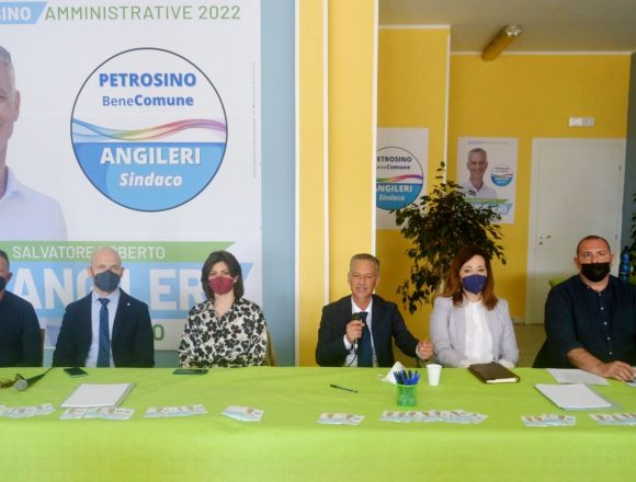 Conferenza candidatura a sindaco di Roberto Angileri