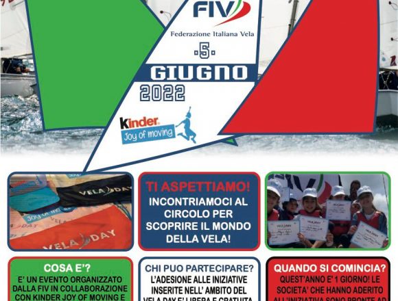 Domenica 5 giugno Vela Day al Circolo Velico Marsala