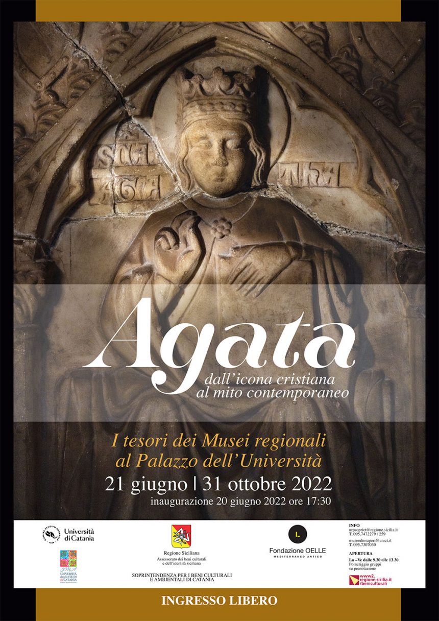 Arte, lunedì 20 giugno a Catania Musumeci inaugura la mostra “Agata. Dall’icona cristiana al mito contemporaneo”