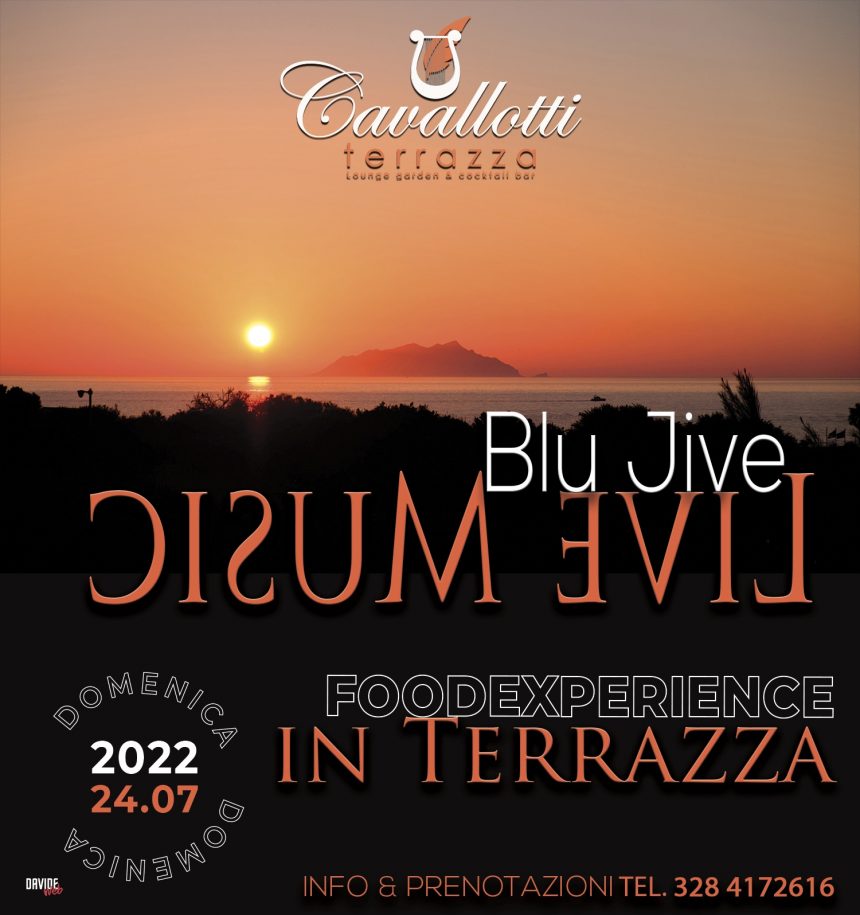 Oggi Blu Jive Live Music in Terrazza Cavallotti a Marsala