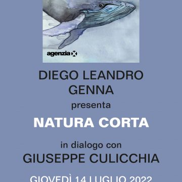 Marsala, presentazione del libro “Natura corta” di Diego Leandro Genna giovedì 14 luglio Complesso Monumentale S. Pietro. L’autore in dialogo  con Giuseppe Culicchia