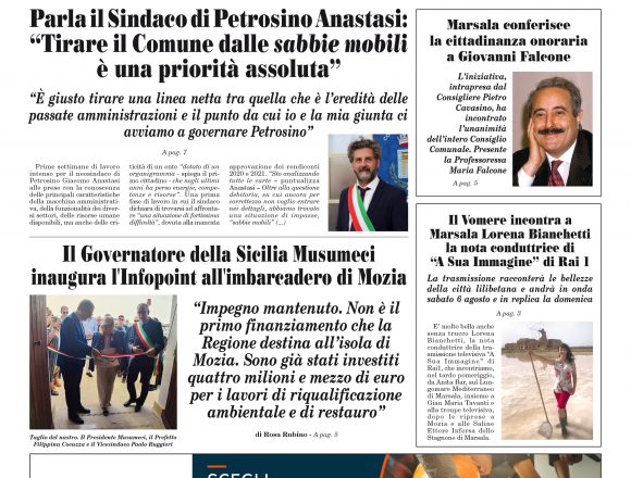 Siamo in edicola con il Vomere