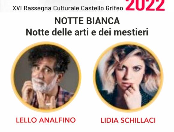 Tutto pronto a Partanna per la 2^ Notte Bianca dell’estate, con Lello Analfino e Lidia Schillaci