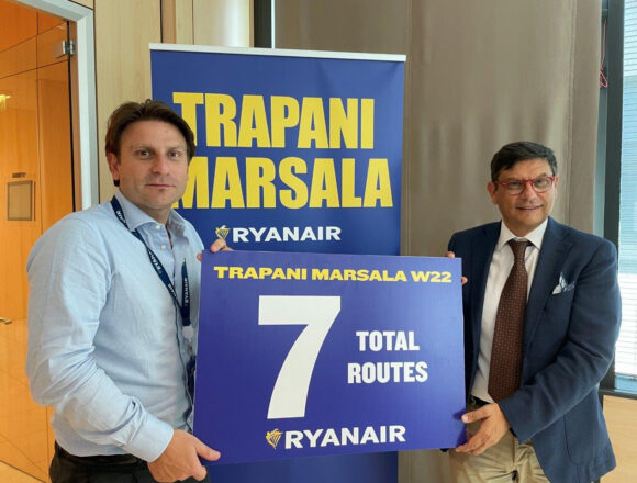 Ryanair nuova denominazione “Trapani- Marsala” per l’aeroporto Vincenzo Florio