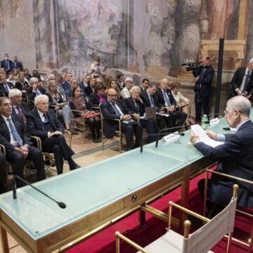 Mattarella al convegno: “La legge sul paesaggio di Benedetto Croce a cento anni dalla sua approvazione”