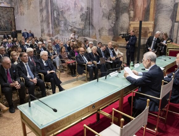 Mattarella al convegno: “La legge sul paesaggio di Benedetto Croce a cento anni dalla sua approvazione”