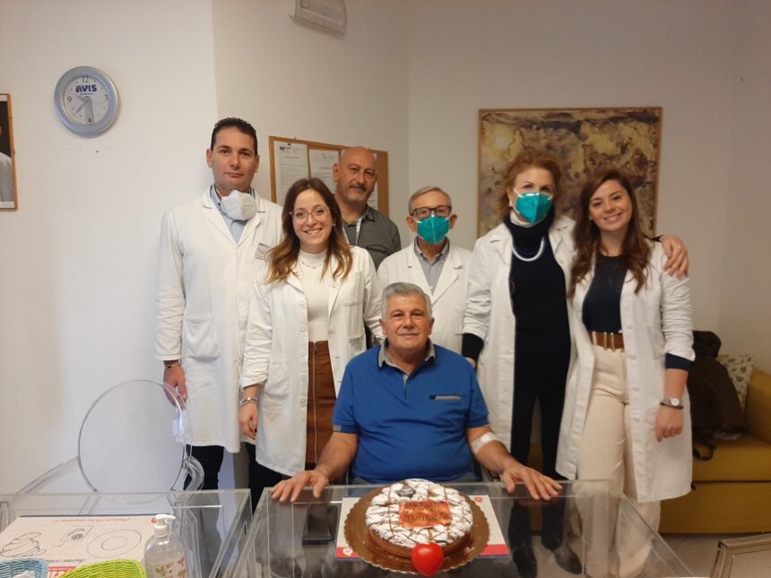 Avis Marsala, Luciano Rosas festeggia i suoi 70 anni con l’ultima donazione