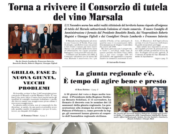 Siamo in edicola con la nuova edizione de “il Vomere”