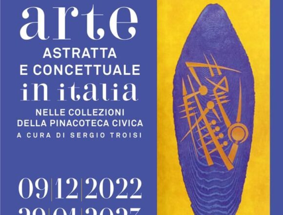 Venerdì 9 dicembre ore 17,30 all’ex Convento del Carmine Marsala la Mostra “arte astratta e concettuale in Italia nelle collezioni della pinacoteca civica” a cura di Sergio Troisi. La mostra è organizzata dall’Ente Mostra di Pittura Contemporanea Città di Marsala