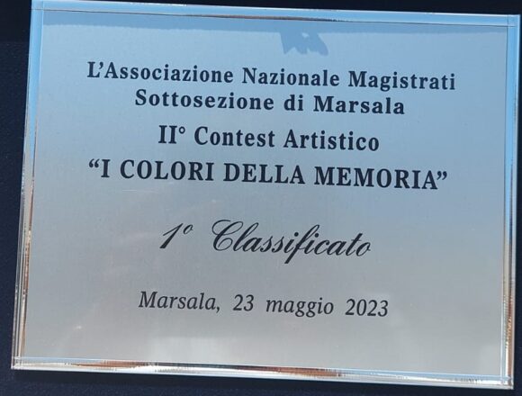 L’Istituto Abele Damiani di Marsala  primo classificato alla seconda edizione del Contest Artistico “I colori della memoria”, organizzato dall’Associazione Nazionale Magistrati Sottosezione di Marsala