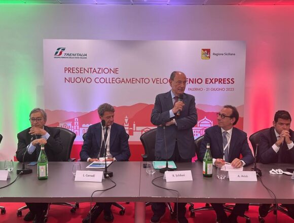 Mobilità, Regione e Trenitalia presentano nuovi treni veloci tra Palermo e aeroporto