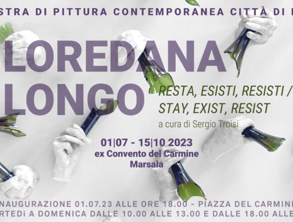 ARTE: work in progress a Marsala, in corso l’allestimento della mostra di Loredana Longo. Inaugurazione 1 luglio ore 18.00