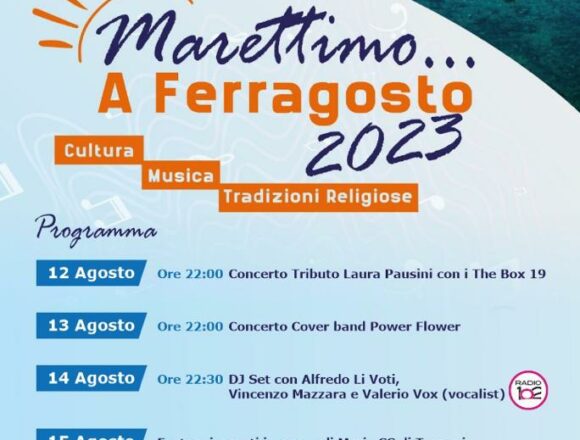 Alle Egadi un ricco programma di eventi per festeggiare insieme il Ferragosto. Forgione: “Le nostre piazze diventeranno delle discoteche all’aperto”