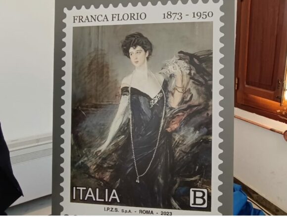 150 anni di Donna Franca Florio, presentato ieri a Favignana il Francobollo commemorativo