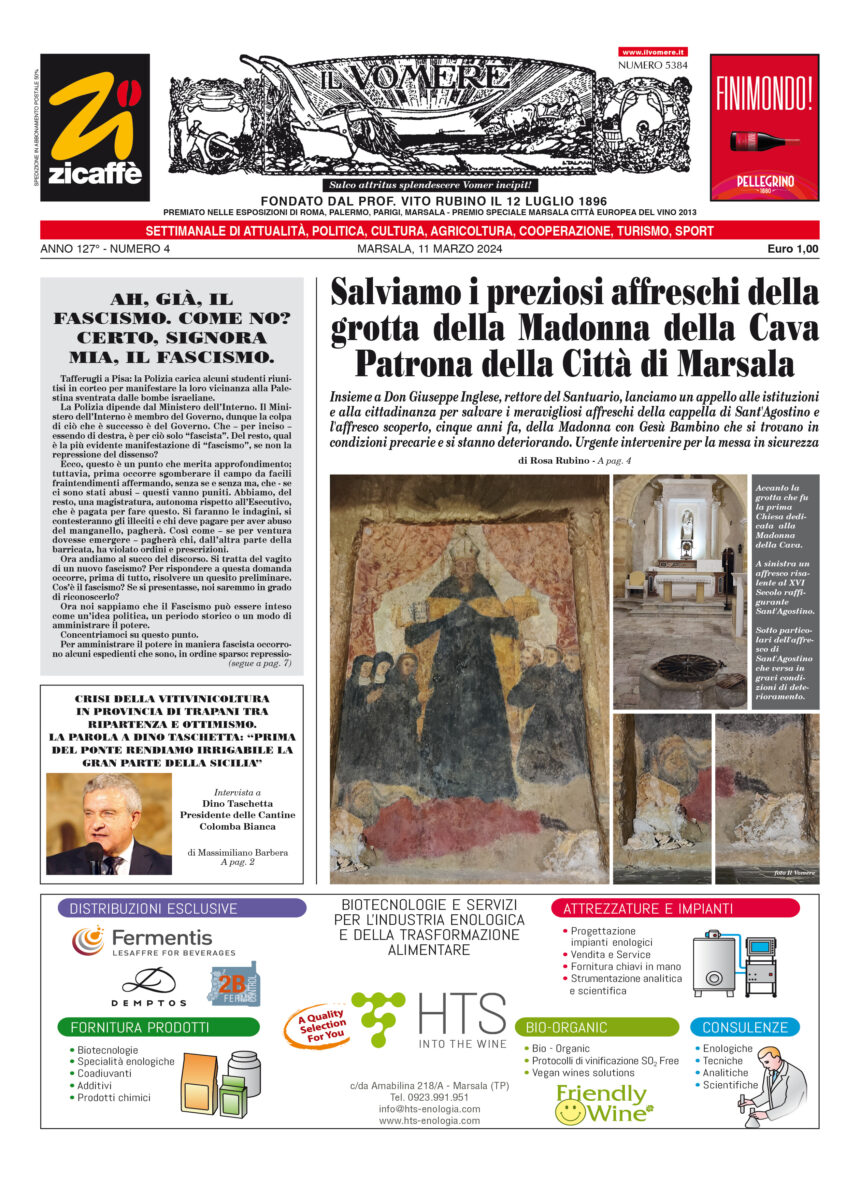 Siamo in edicola con il Vomere