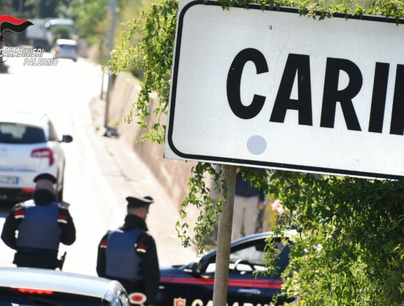 Carini, servizio di controllo straordinario dei Carabinieri 