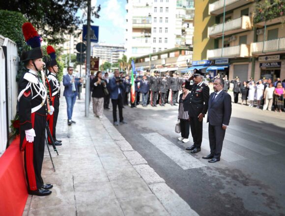 41° anniversario dell’omicidio del Capitano Mario D’Aleo, dell’appuntato Giuseppe Bommarito e del Carabiniere Pietro Morici