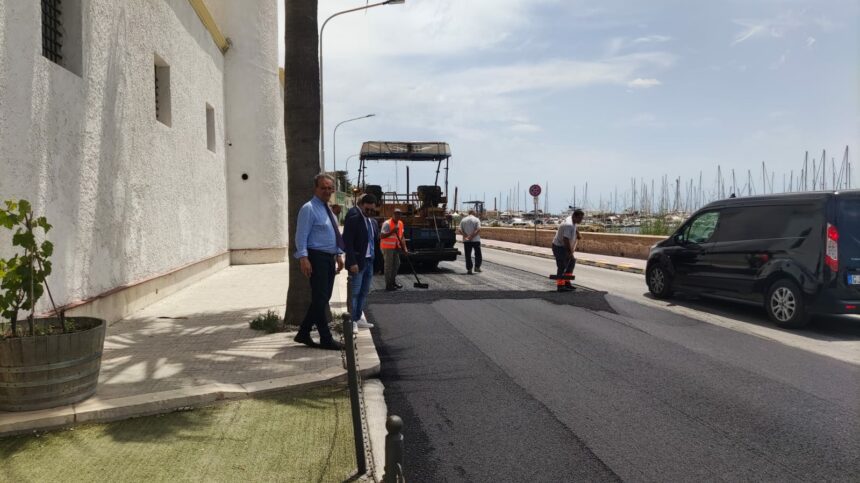 Manutenzione strade. Interventi nel centro urbano e nel versante nord di Marsala. Si proseguirà in altre zone del territorio